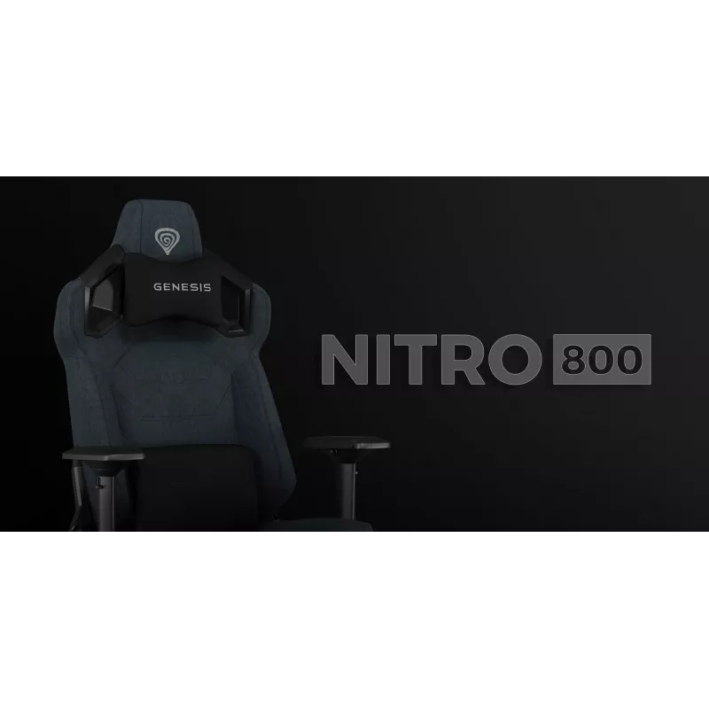 Cadeira gaming para PC GENESIS NITRO 800 assento acolchoado peso máx. 150 kg