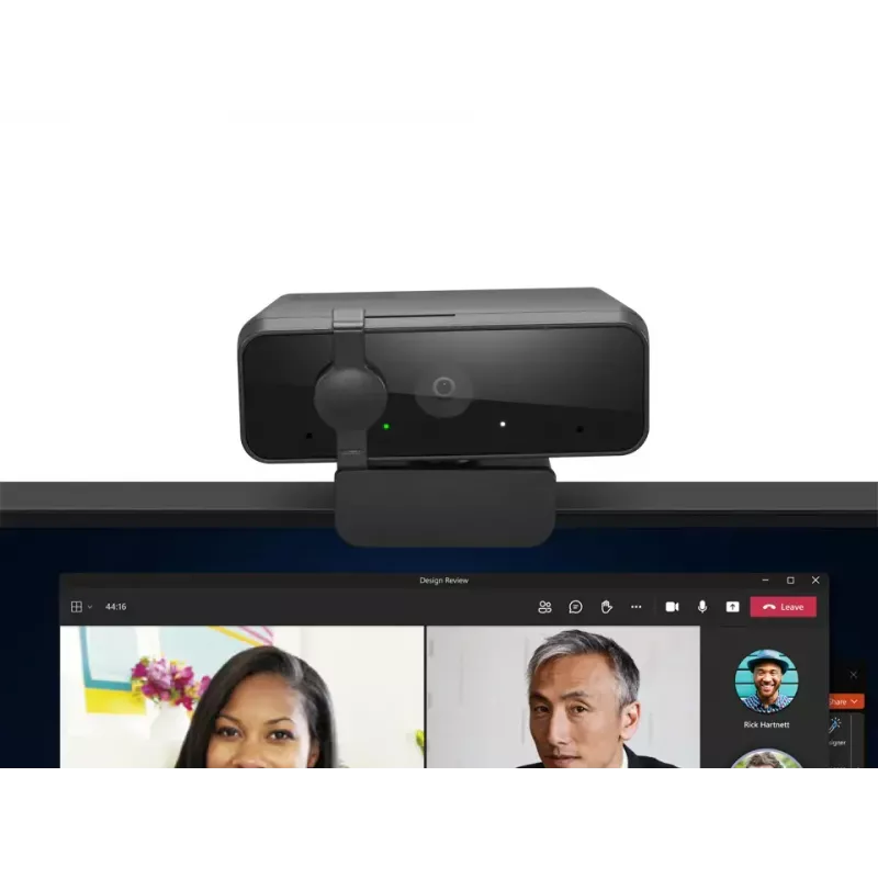 Webcam Lenovo 310 Full HD 1920×1080 30 fps USB 2.0 clipe preto