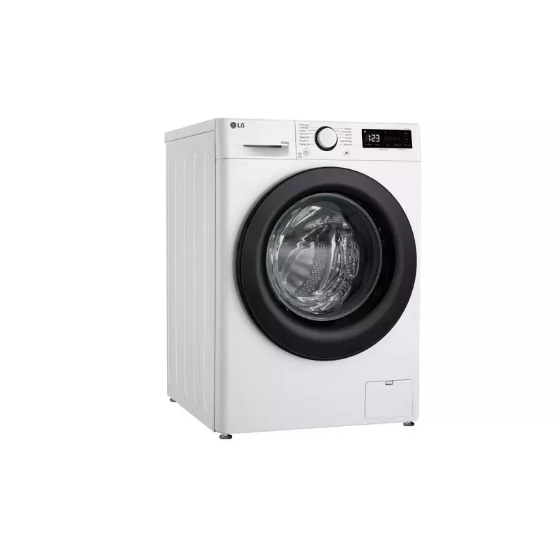 Máquina de lavar e secar LG F4DR509SBW de instalação livre carga frontal preto, branco