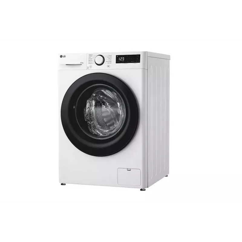 Máquina de lavar e secar LG F4DR509SBW de instalação livre carga frontal preto, branco