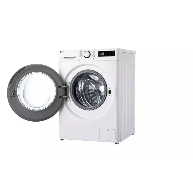 Máquina de lavar e secar LG F4DR509SBW de instalação livre carga frontal preto, branco