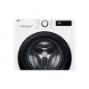 Máquina de lavar e secar LG F4DR509SBW de instalação livre carga frontal preto, branco