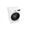 Máquina de lavar e secar LG F4DR509SBW de instalação livre carga frontal preto, branco