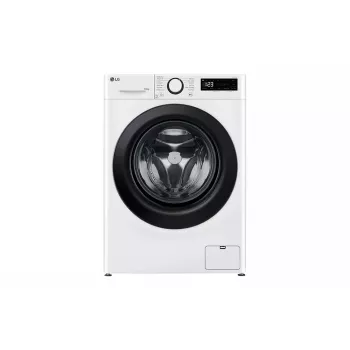 Máquina de lavar e secar LG F4DR509SBW de instalação livre carga frontal preto, branco