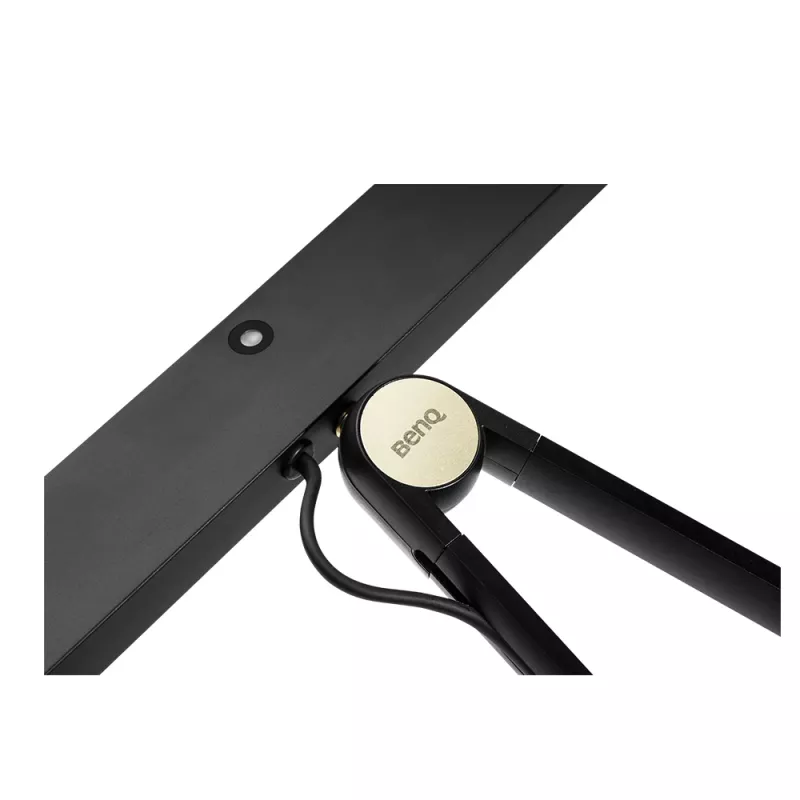 Candeeiro para monitor BenQ PianoLight R preto – 1070 lm, alimentado por USB, 120×367×628 mm