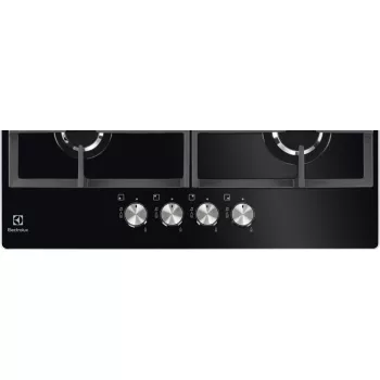 Electrolux KGG6426K preto encastrar 56 cm gás 4 zonas