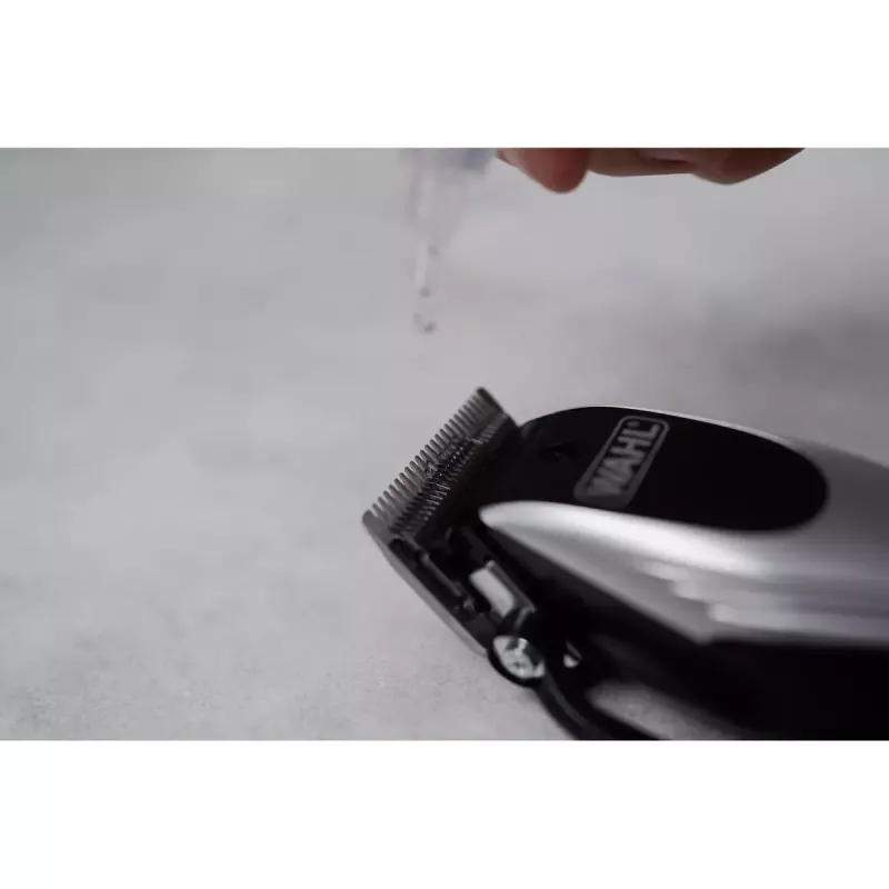Wahl Rapid Clip 09657.0460 máquina de cortar cabelo, prateada/preta