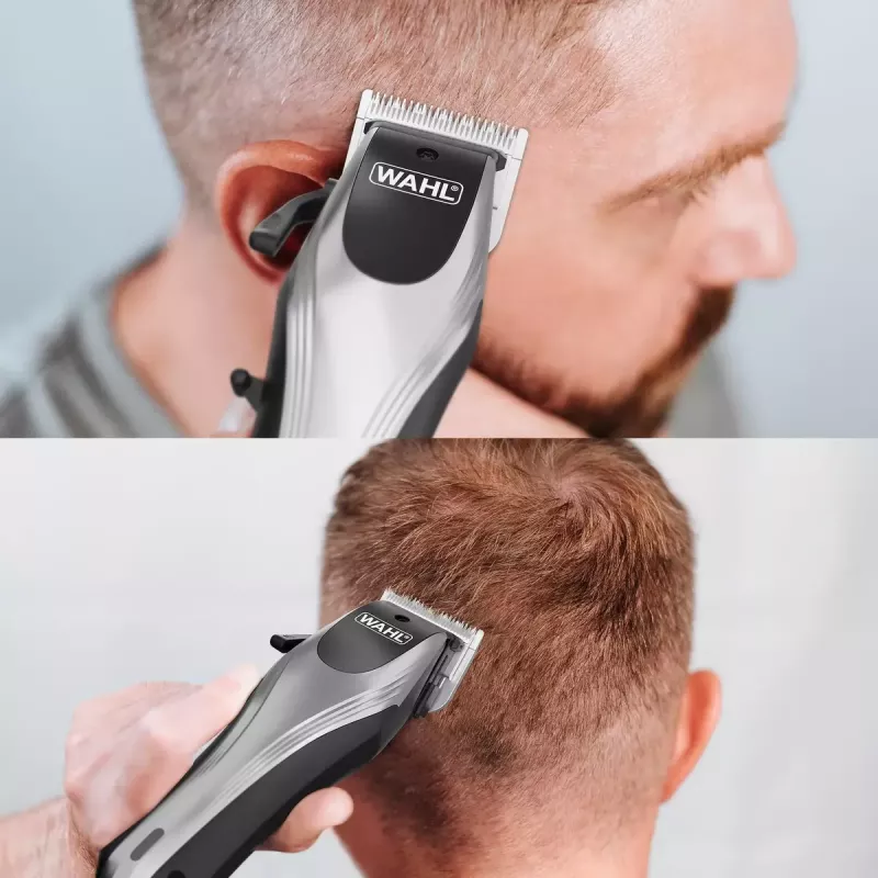 Wahl Rapid Clip 09657.0460 máquina de cortar cabelo, prateada/preta