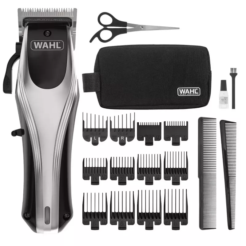 Wahl Rapid Clip 09657.0460 máquina de cortar cabelo, prateada/preta