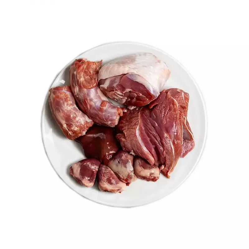 3COTY comida húmida para gatos adultos com peru e ganso, 80 g