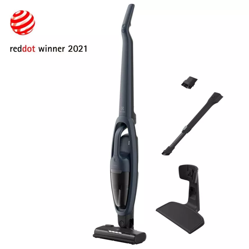 Aspirador vertical com bateria Electrolux ES52CB21DB seco ciclone, espuma, filtro de escape sem saco 0,5 L 29 W azul 2 Ah