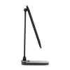 Montis MT042-BK candeeiro de secretária LED, preto, 5,7 W, 230 V + USB