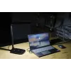Montis MT042-BK candeeiro de secretária LED, preto, 5,7 W, 230 V + USB