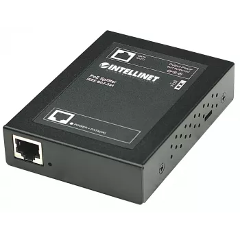 Splitter Power over Ethernet (PoE+) Intellinet, IEEE802.3at, tensão de saída DC de 5, 7.5, 9 ou 12 V