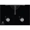 Electrolux EGC3322NVK preto encastrar gás 2 zonas