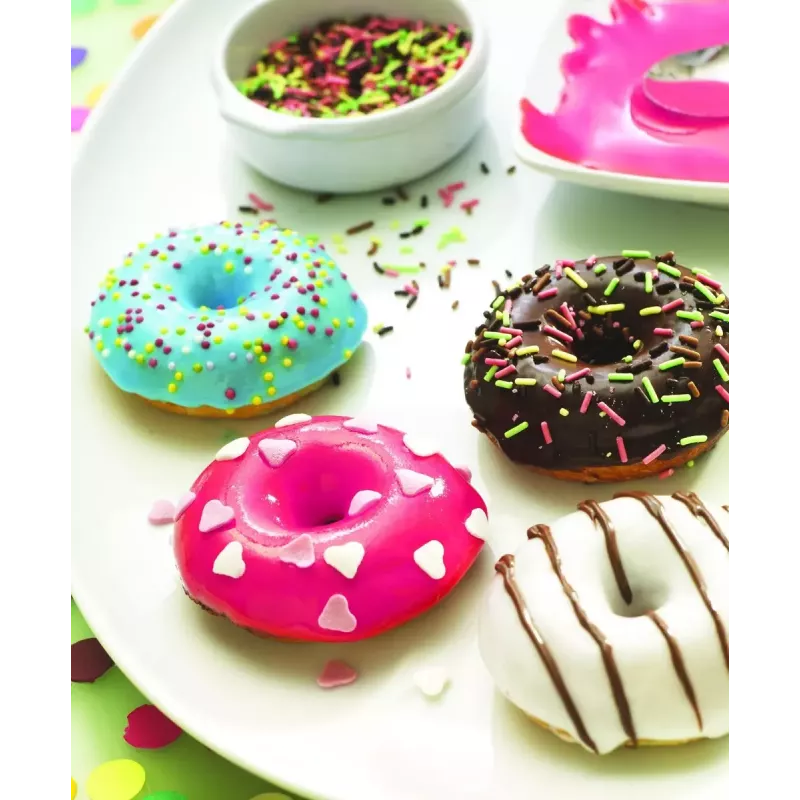 Tefal XA801112 placas para donuts, pretas