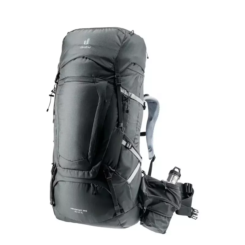 Mochila de caminhada DEUTER Aircontact Pro 65+10 SL mulher grafite, 65+10 L volume