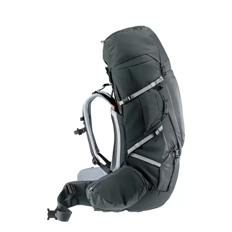 Mochila de caminhada DEUTER Aircontact Pro 65+10 SL mulher grafite, 65+10 L volume