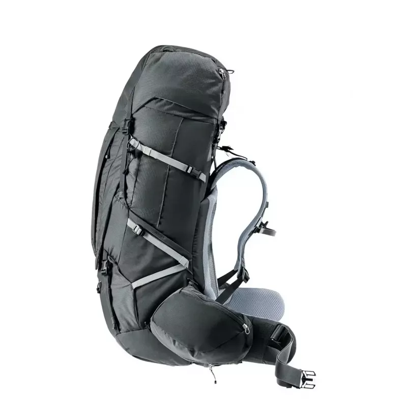 Mochila de caminhada DEUTER Aircontact Pro 65+10 SL mulher grafite, 65+10 L volume