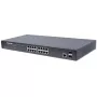 Switch gerido Intellinet 16 portas Gigabit Ethernet PoE+
