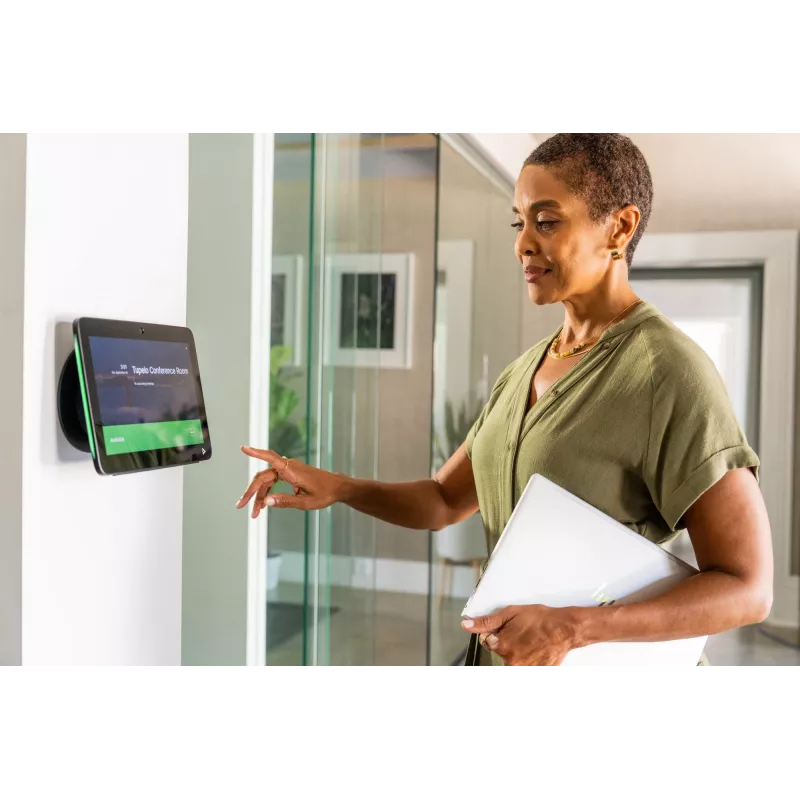 Suporte de parede HP POLY TC10 Preto Montagem segura e eficiente
