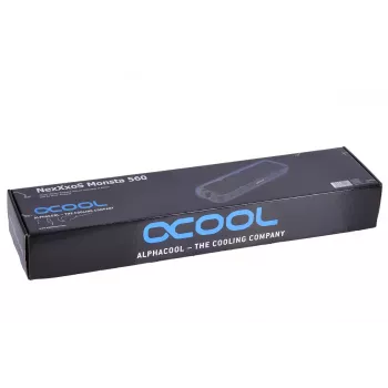 Dissipador de calor Alphacool 14192 aço preto 144 mm x 607 mm x 86 mm