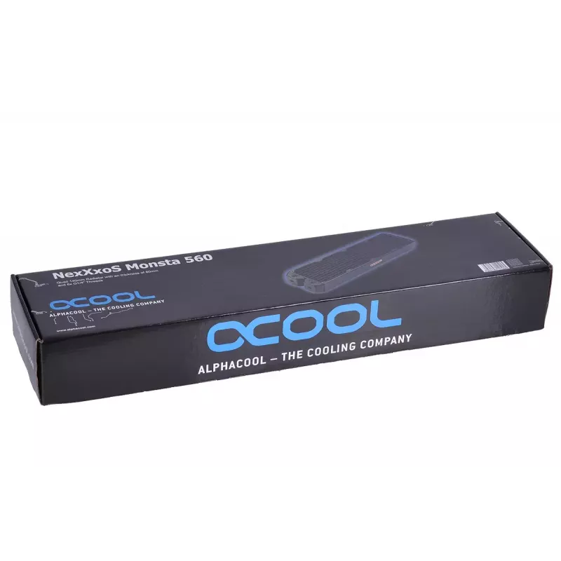 Alphacool NexXxoS Monsta 560 14192 radiador 560 mm, preto