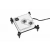 Bloco de água Alphacool Core 1 Aurora latão cobre níquel transparente branco 72mm