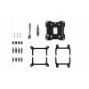 Bloco de água Alphacool Core 1 Aurora latão cobre níquel transparente branco 72mm