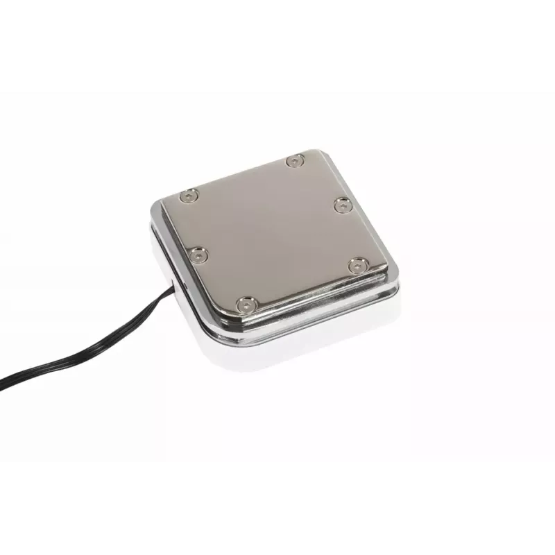 Bloco de água Alphacool Core 1 Aurora latão cobre níquel transparente branco 72mm