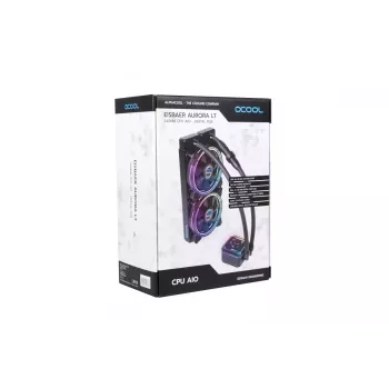 Refrigerador líquido tudo-em-um Alphacool Eisbaer Aurora LT240 12 cm preto