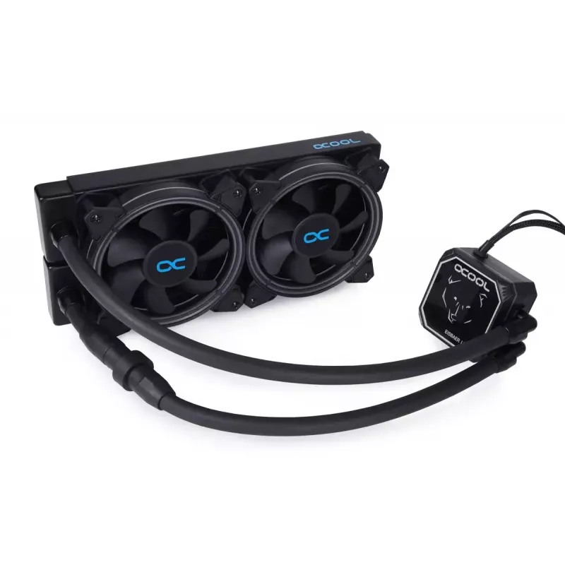 Refrigerador líquido tudo-em-um Alphacool Eisbaer Aurora LT240 12 cm preto
