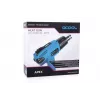 Pistola de ar quente Alphacool 10178 650 °C 2000 W preto azul