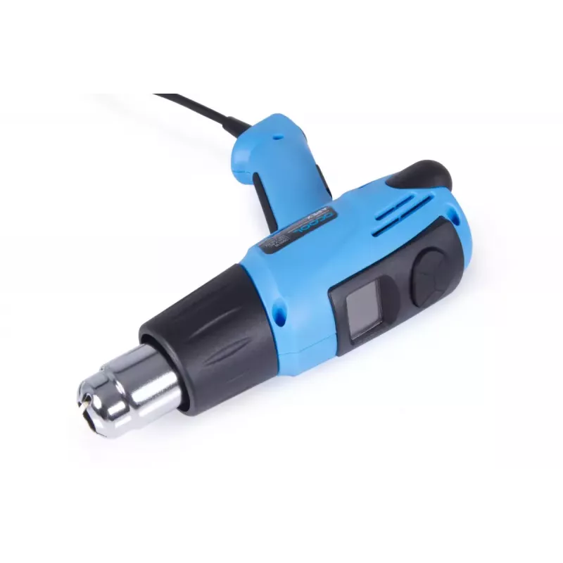 Pistola de ar quente Alphacool 10178 650 °C 2000 W preto azul