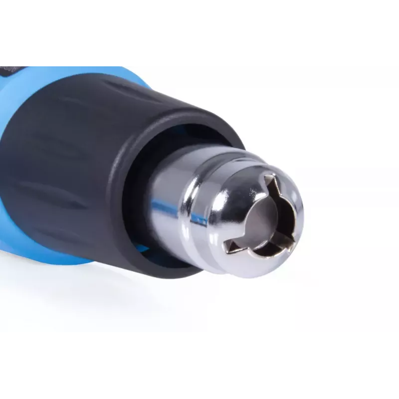 Pistola de ar quente Alphacool 10178 650 °C 2000 W preto azul