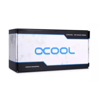 Reservatório Alphacool 15394 acrílico preto transparente 7,65 cm 25,1 cm