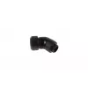 Alphacool Eiszapfen 17407 Conector para Hard Tube rotativo de 45 graus, G1/4 macho para 13 mm DE, preto intenso