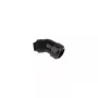 Alphacool Eiszapfen 17407 Conector para Hard Tube rotativo de 45 graus, G1/4 macho para 13 mm DE, preto intenso