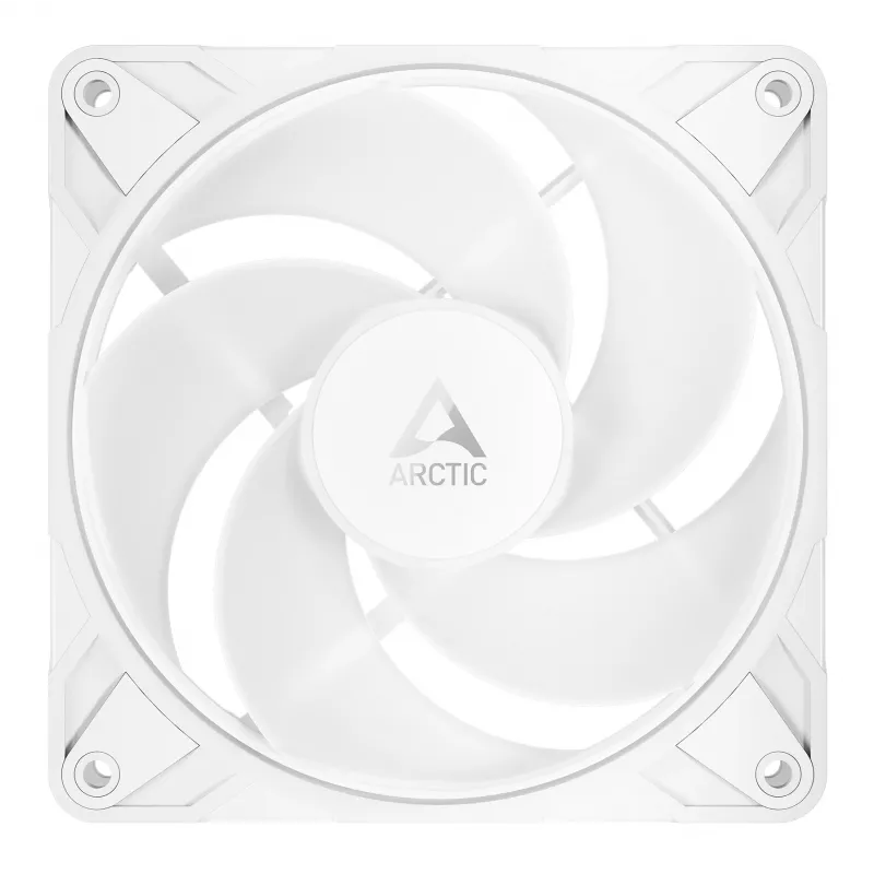 ARCTIC Freezer P12 Pro Reverse A-RGB (branco) - 3 unidades - ventoinhas A-RGB PWM de 120 mm com distribuidor de cabos