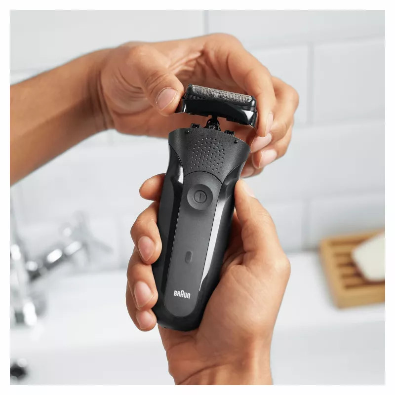 Braun Series 3 21B cassete de cabeça de substituição para máquina de barbear elétrica – preto
