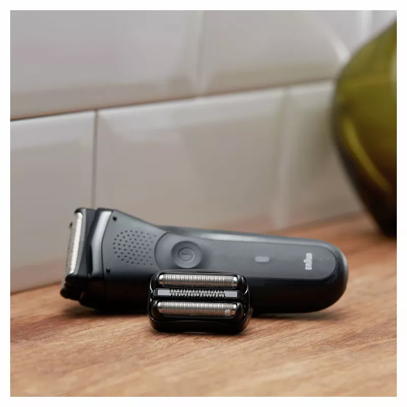 Braun Series 3 21B cassete de cabeça de substituição para máquina de barbear elétrica – preto