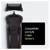 Braun Series 3 21B cassete de cabeça de substituição para máquina de barbear elétrica – preto