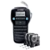 DYMO LabelManager 160 máquina de etiquetas kit inicial com 3 rolos de fita D1 | impressora de etiquetas portátil | teclado QWERTY | ideal para escritório ou casa