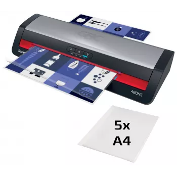 Plastificadora gbc 480HS A3 — plastificadora a quente para documentos até A3