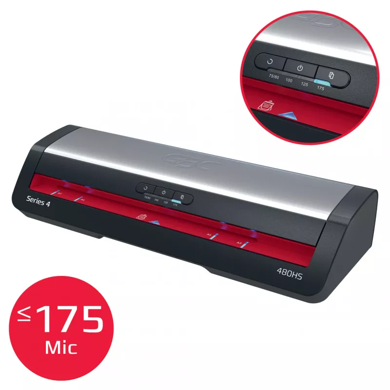 Plastificadora gbc 480HS A3 — plastificadora a quente para documentos até A3