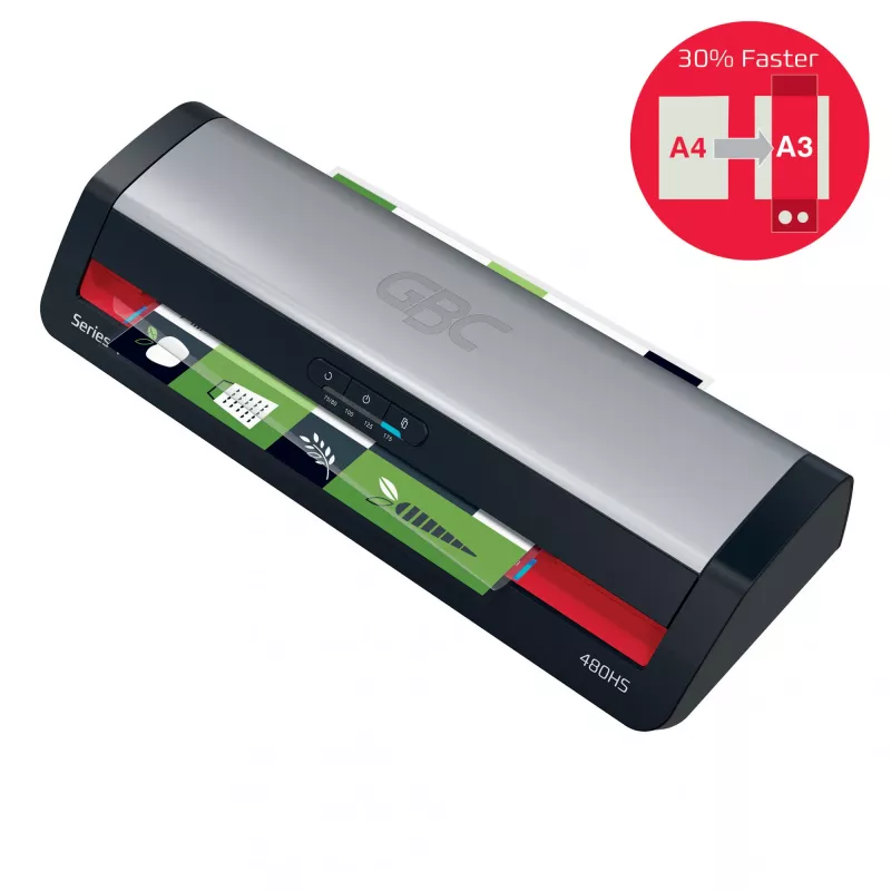 Plastificadora gbc 480HS A3 — plastificadora a quente para documentos até A3