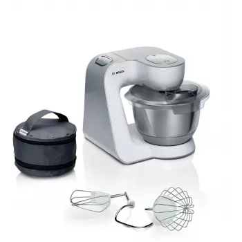 Robot de cozinha Bosch Serie 4 MUM58200 — 1000 W, taça de aço inoxidável de 3,9 L, branco