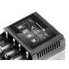 Carregador de pilhas everActive UC-4000 para pilhas domésticas AA/AAA, 4 slots, 100–240 V, preto