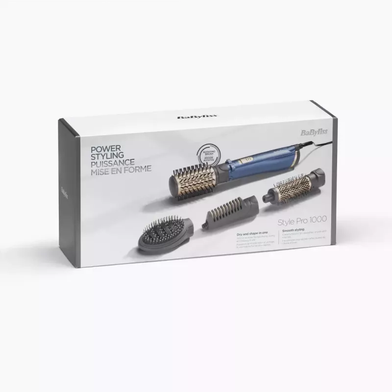 BaByliss Style Pro 1000 AS965E escova de ar quente, 1000 W