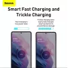 Baseus Super Si Quick Charger 1C TZCCSUP-L01 carregador rápido, 25W, USB-C PD, com cabo USB-C de 1 m, preto